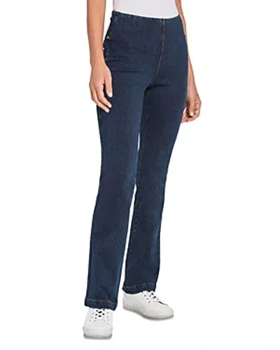 Lyssé High Rise Baby Bootcut Jeans In Indigo