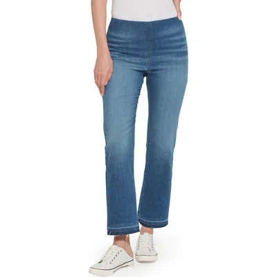 LYSSÉ LYSSE HIGH WAIST BABY BOOTCUT ANKLE JEANS