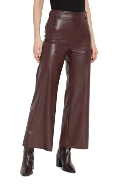 Lyssé Shalom Satin Jersey In Deep Burgundy