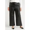 LYSSÉ LYSSÉ HIGH WAIST FAUX LEATHER WIDE LEG PANTS