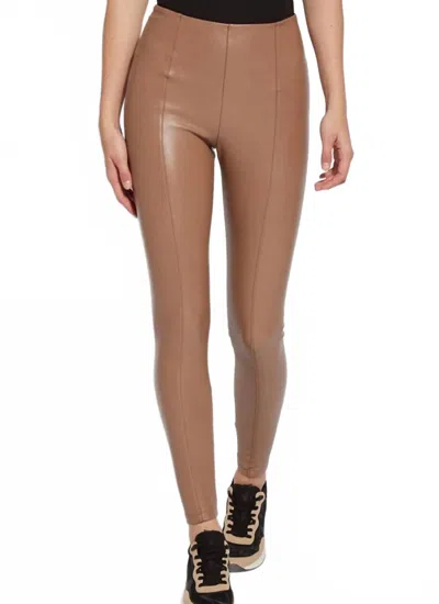 Lyssé High Waist Vegan Legging In Toffee In Brown