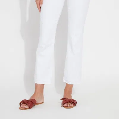 Lyssé 'holding Power' Premium Denim Baby Boot Jeans In White