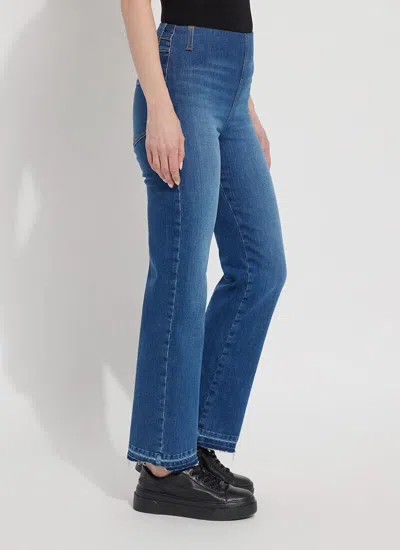 Lyssé 'holding Power' Premium Denim Relaxed Straight (30" Inseam) In Blue