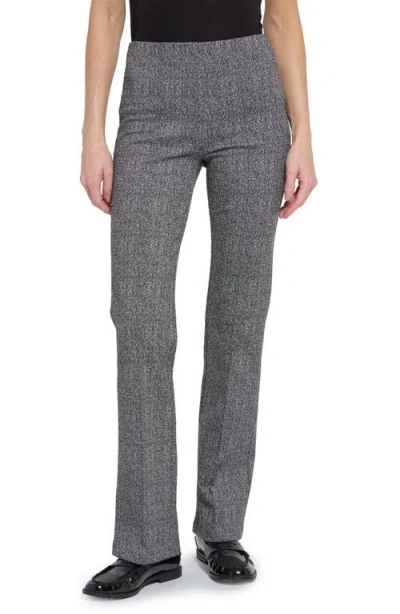 Lyssé Lysse ́ Houndstooth Jacquard Flare Leggings In Gray