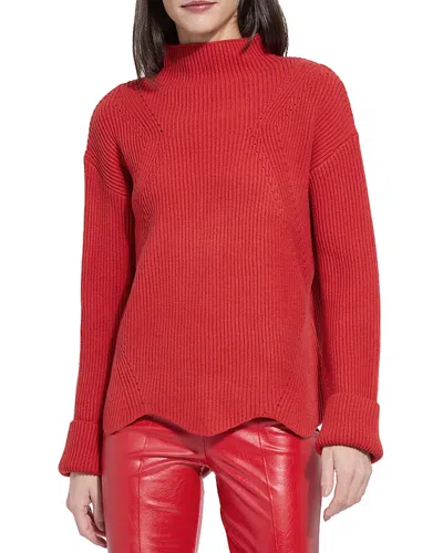 LYSSÉ HYACINTH FUNNEL NECK SWEATER