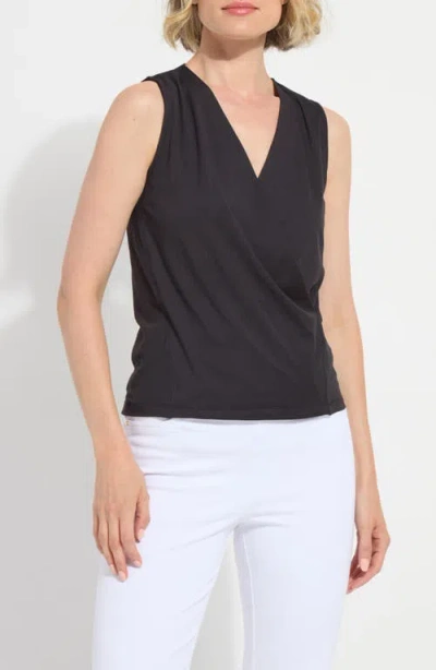 Lyssé Lysse Inaya Double Crossover Top In Black