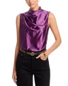 Lyssé Irina Satin Top In Advent Candle