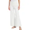 Lyssé Lysse Iris Flat Front Wide Leg Jeans In White