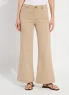 Lyssé Iris High Rise Wide Leg Everyday Jeans In Bleached Blue In Neutral