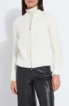 Lyssé Lysse Ivanna Faux Fur Bomber Jacket In White