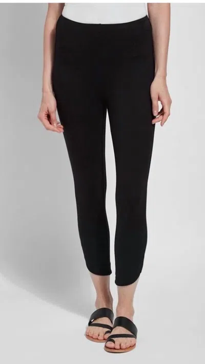 Lyssé Jasmyne Crop Legging In Black