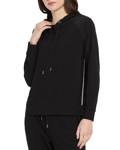 LYSSÉ JULIA CREPE HOODIE