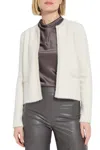Lyssé Kathy Cardigan Jacket In Winter Diagonal In Multi
