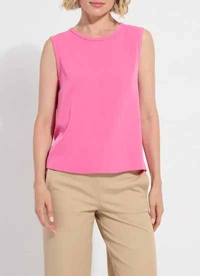 Lyssé Kayra Pull On Folded Back Top In Pink