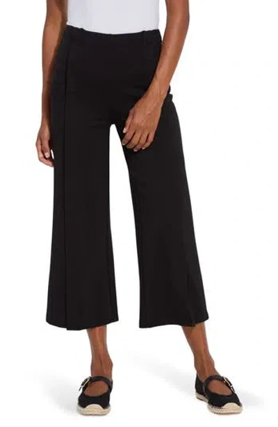 Lyssé Lysse Kori Pleat Crop Pants In Black