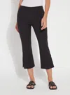 Lyssé Leighton Flare Crop Pant In Black