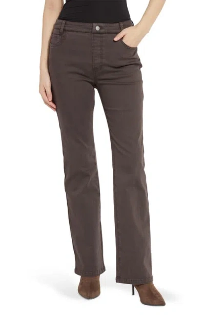 Lyssé Lysse Lena Baby Bootcut Jeans In Brown