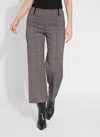 Lyssé Livia Crop Pant In Boston Glen Plaid In Multi
