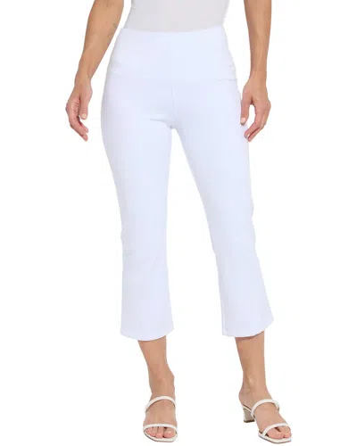 Lyssé Lizette Bow Detail Crop Flare In White
