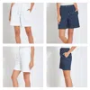 Lyssé Longline Lounge Shorts In White In White