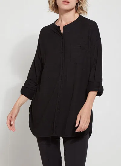 Lyssé Lynwell Button Down In Black