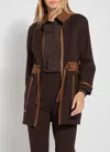 Shop Lyssé Margaret Parka Jacket In Multi