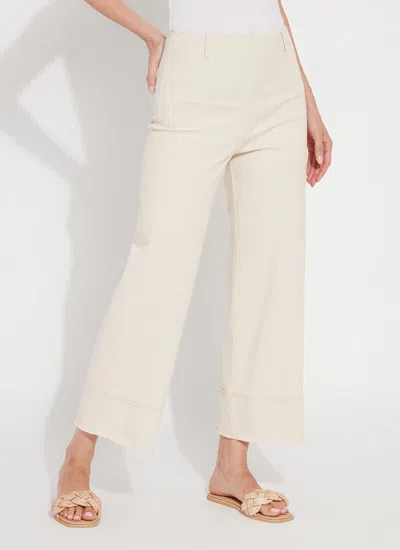 Lyssé Margo Crop Denim (26" Inseam) In Brown
