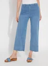 Lyssé Margo High Waist Crop Jeans In Multi