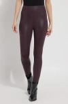 Lyssé Matilda Foil Leggings In Lava Snake