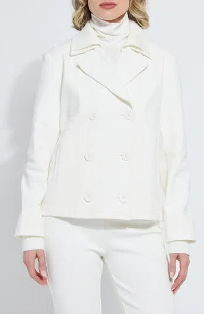 Lyssé Lysse Maude Crop Peacoat In White