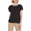 Lyssé Lysse Melodie Boat Neck Woven Top