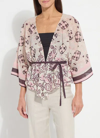 Lyssé Mona Convertible Kaftan Top In Neutral