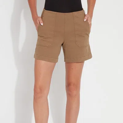 Lyssé Monroe Denim Short In Brown