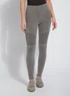 Lyssé Moto Toothpick Legging (28.5" Inseam) In Gray