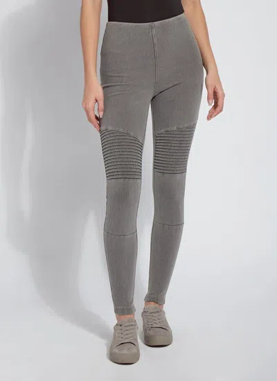 Lyssé Moto Toothpick Legging (28.5" Inseam) In Gray