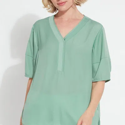 Lyssé Musette Pullover Top In Green