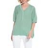 Lyssé Musette Pullover Top In Indiegreen