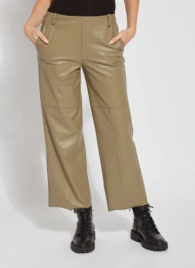 Lyssé New York Aimee Vegan Leather Pant In Beige