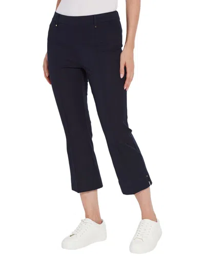 Lyssé New York Amanda Bootcut Crop In Blue