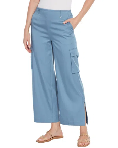 Lyssé New York Calypso Ankle Cargo Pant In Blue