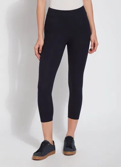 Lyssé New York Cropped Classic Cotton Legging (21.5" Inseam) In Multi