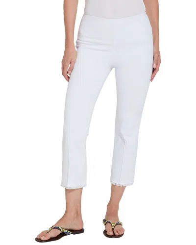 Lyssé New York Daria Contrast Hem Denim In White