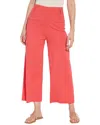 Lyssé New York Ellis Hi Waist Culottes Ponte Crop In Red