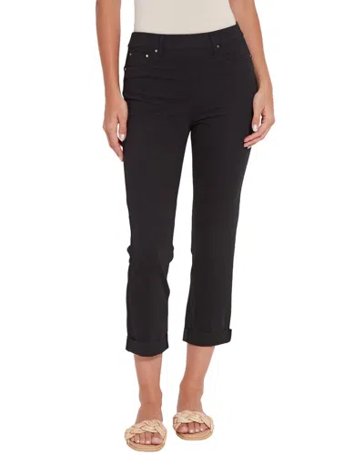 Lyssé New York Emmy Toothpick Straight Leg Jean In Black