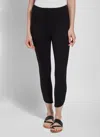 Lyssé New York Jasmyne Crop Legging (24.5" Inseam) In Black