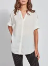 Lyssé New York Leah Top In White