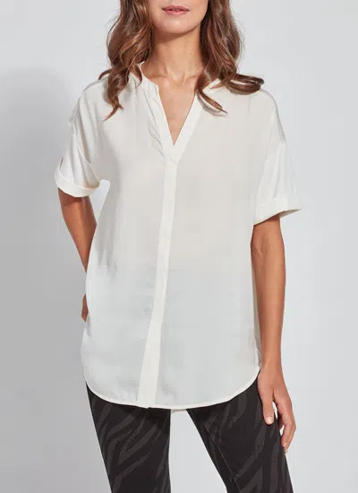 Lyssé New York Leah Top In White