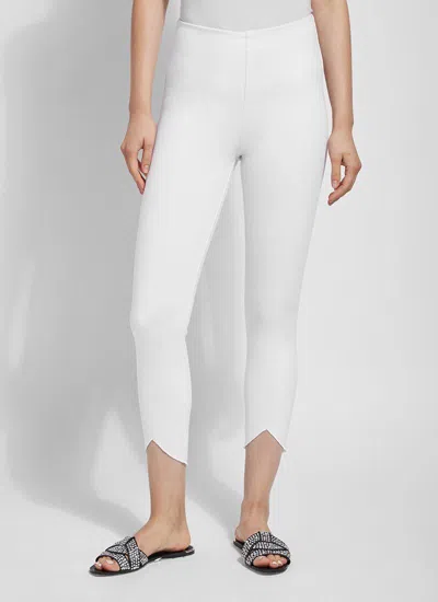 Lyssé New York Lynette Tulip Hem Denim In White