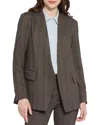 Lyssé New York Lysse New York Robin Ponte Blazer In Brown