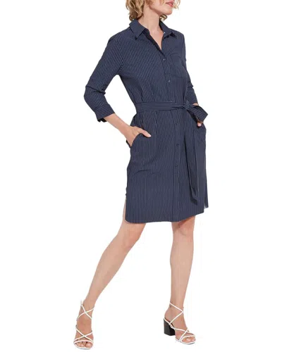 Lyssé New York Schiffer Dress 3/4 Sleeve Printed In Multi